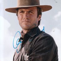 Clint Eastwood - orig. sign. Grossfoto