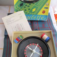 DDR Spiel Spielzeug * Prefo Roulette - mit allem Zubehör