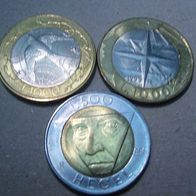 SAN MARINO 500 Lire 1996 - 1000Lire1999 /2000 . . .##86