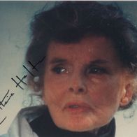 Katherine Hepburn (1907-2003) - altes, orig. sign. Grossfoto