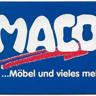 Telefonkarte R 02 von 1997 , MACO Möbel , leer