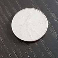 Italien 50 Lire Münze zufälliges Jahr!