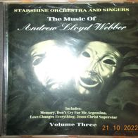CD Album: Starshine Orchestra & Singers: The Music Of Andrew Lloyd Webber Volume 3