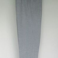 VintageOriginal DDR Damen Bundfalten Hose Gr. g76 34/36 80er grau meliert Stoff