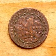 1 Cent 1880 Niederlande