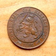 2 1/2 Cent 1880 Niederlande