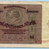 Reichsbanknote 5 Mio Mark 01.06.1923 Ro 88