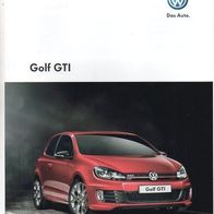 VW Golf GTI ( Ecuador ) ca2016 , 2 Seiten
