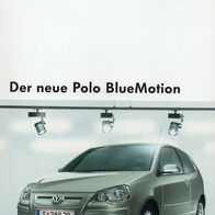 VW Polo BleuMotion ( Österreich ) 2006/06 , 4 Seiten