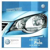VW Polo Cool Family ( Österreich ) 2005/03 , 6 Seiten