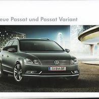 VW Passat & Passat Variant ( Österreich ) 2010/10 , 20 Seiten