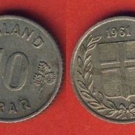 Island 10 Aurar 1961