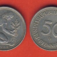 50 Pfennig 1988 D