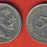 50 Pfennig 1980 J