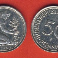 50 Pfennig 1984 F