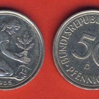 50 Pfennig 1985 D
