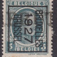 Belgien PRE156B Vorausentwertung mit STEMPEL REBUT #057543