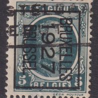 Belgien PRE156B Vorausentwertung mit STEMPEL REBUT #057576