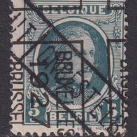 Belgien PRE156B Vorausentwertung mit STEMPEL REBUT #057580
