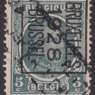 Belgien PRE172B Vorausentwertung mit STEMPEL REBUT #057589