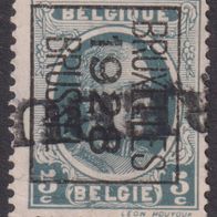 Belgien PRE172B Vorausentwertung mit STEMPEL REBUT #057593