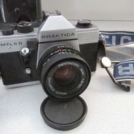 DDR Spiegelreflexkamera Praktica MTL 5 B + Objektiv Pentacon auto 1.8/50 MC M42