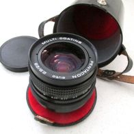 für DDR Spiegelreflexkamera * Objektiv Pentacon auto 2.8/29 mm MC * M42 - mit Köcher