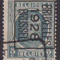 Belgien PRE172B Vorausentwertung mit STEMPEL REBUT #057599