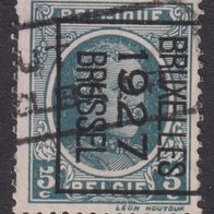 Belgien PRE156B Vorausentwertung mit STEMPEL REBUT #057614