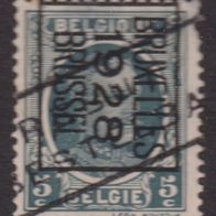 Belgien PRE172B Vorausentwertung mit STEMPEL REBUT #057620
