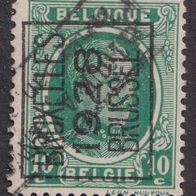 Belgien PRE178A Vorausentwertung mit STEMPEL REBUT #057625