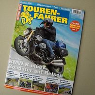 Tourenfahrer Oktober 2014 BMW R nineT mit Reisezubehör NC 750X V-Strom 650 XJ 900 S