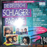 2er CD Sampler Album: "Die Deutsche Schlagerparade 2/94- 32 Hits der Saison" (1994)