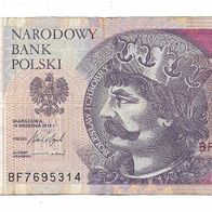 Banknote Polen "20 Zlotych 2016"