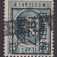 Belgien PRE156B Vorausentwertung mit STEMPEL REBUT #057631