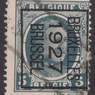 Belgien PRE156B Vorausentwertung mit STEMPEL REBUT #057636