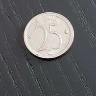 Belgien 25 Centimes Münze zufälliges Jahr!