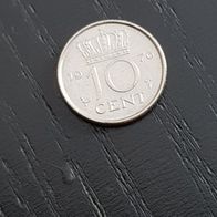 Niederlande 10 Cent Münze zufälliges Jahr!