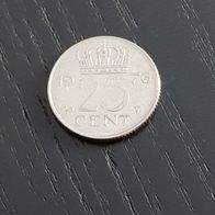 Niederlande 25 Cent Münze zufälliges Jahr!