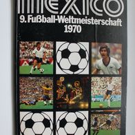 Sammelbilder-Album Fußball-WM 1970 Mexico ohne Bilder