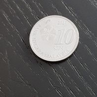 Malaysia 10 Sen Münze neu zufälliges Jahr!
