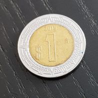 Mexiko 1 Peso Münze zufälliges Jahr!