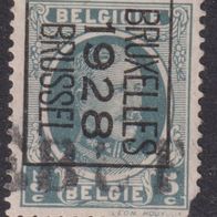 Belgien PRE172B Vorausentwertung mit STEMPEL REBUT #057718
