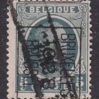 Belgien PRE172B Vorausentwertung mit Stempel REBUT #057726