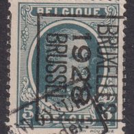 Belgien PRE172B Vorausentwertung mit Stempel REBUT #057727