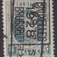 Belgien PRE172B Vorausentwertung mit Stempel REBUT #057740