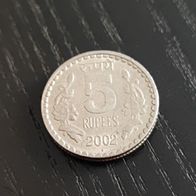 Indien 5 Rupien Münze zufälliges Jahr!