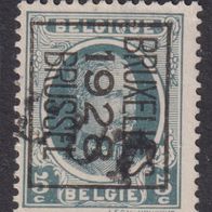 Belgien PRE172B Vorausentwertung mit Stempel REBUT #057750