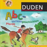 Buch - Dagmar Binder, DUDEN - Lesedetektive: Abc-Vorlesegeschichten: Pferde