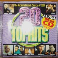 CD Sampler: "20 Tophits - The International Charts 4/2000", auf 2 CDs (2000)
